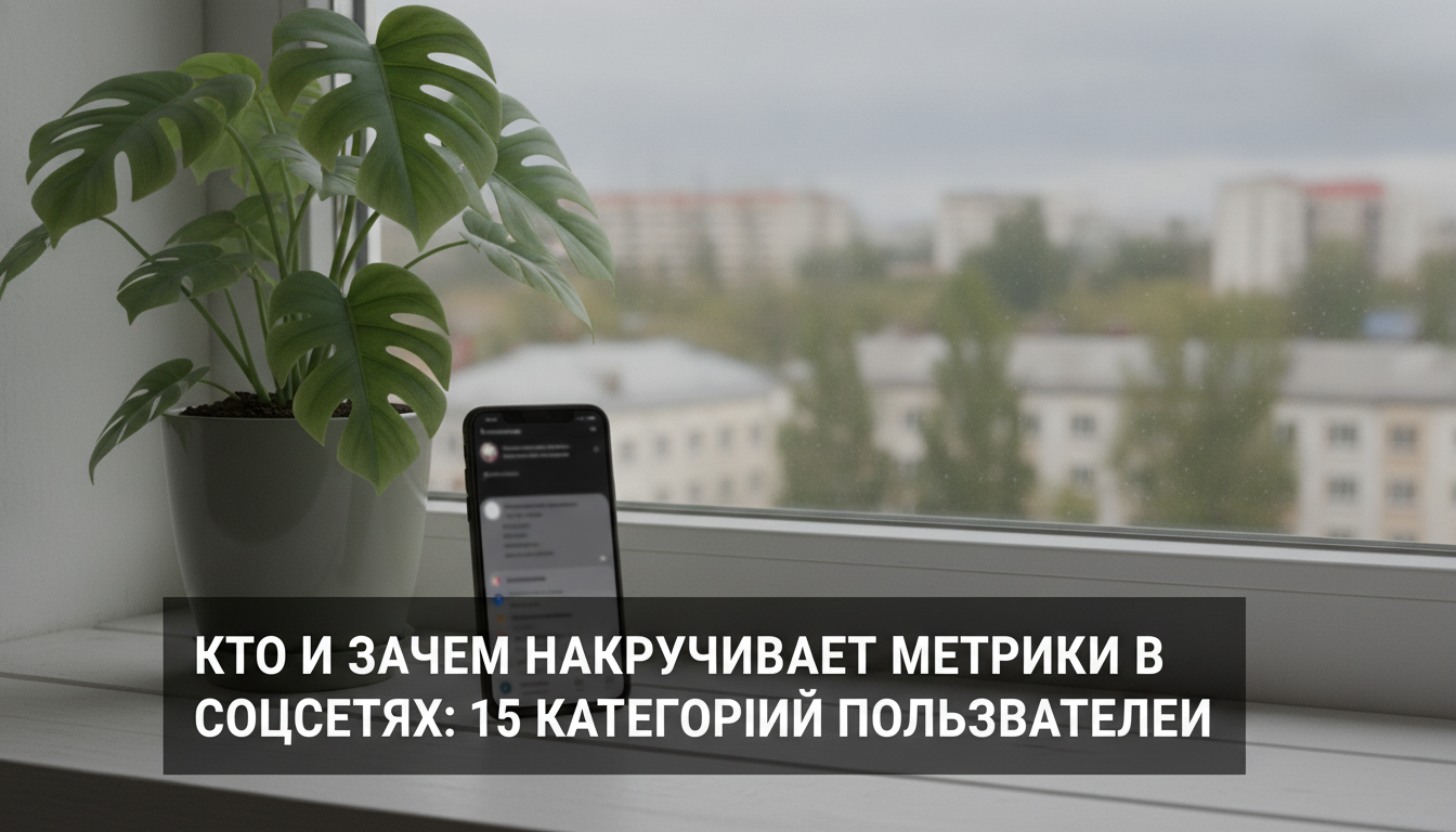 Кто и зачем накручивает метрики в соцсетях: 15 категорий пользователей